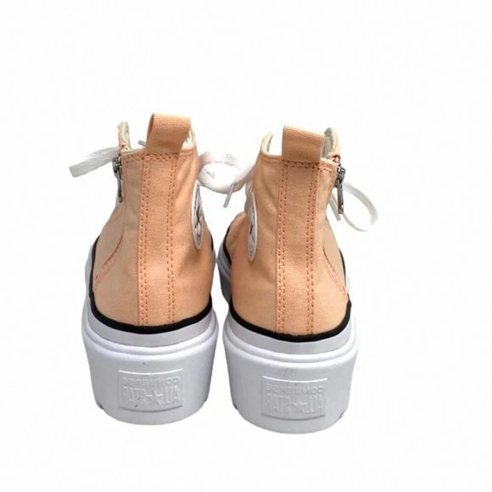 Converse Chuck Lugged Lift Hi Platform Sneaker Kids A03968C Canvas Coral Women's